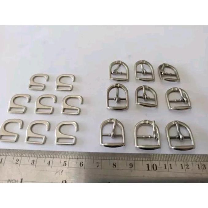 Aksesoris Sepatu Sandal Wanita Gesper Sepatu Sandal  1,2 cm  Gesper Tusuk Gesper Kait