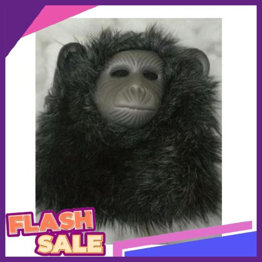 Smile Today Kostum Monyet Topeng Monyet Mainan Topeng Monyet Kostum Karnaval Topeng Bulu Monyet Dw-0