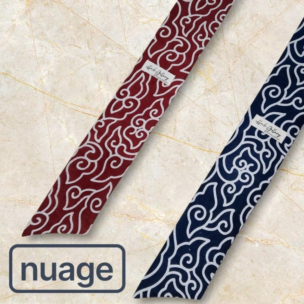 [Kwalitas Terbaik] Twilly Batik Syal Batik [ NUAGE ] Souvenir Khas Pekalongan Indonesia