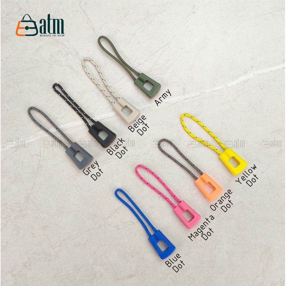 100 pcs - PP3 Puller Rope /  Tarikan Zipper