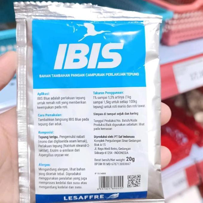 IBIS BREAD IMPROVER 10 GRAM PENGEMPUK ROTI DONAT BAKPAO