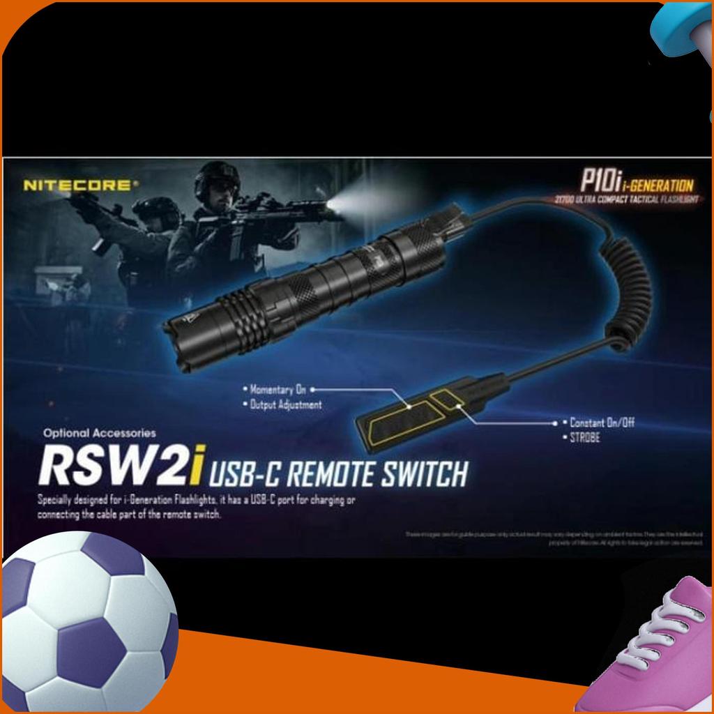 Usb-C Remote Switch Nitecore Rsw2I For Senter Nitecore Series I Sameday