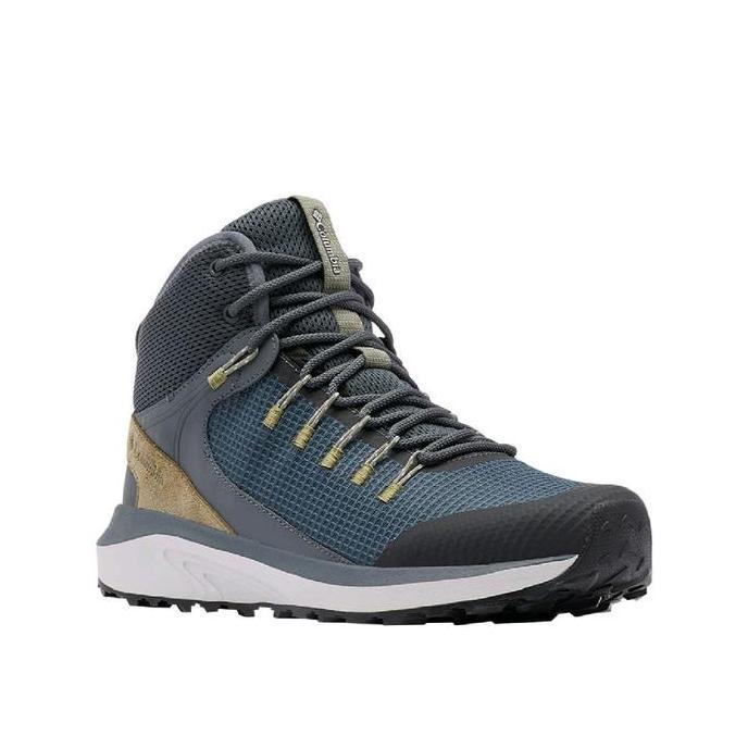 Columbia Men'S Trailstrom Mid Waterproof Hiking Shoes Sepatu Hiking / Gunung Pria - Graphite / Creek