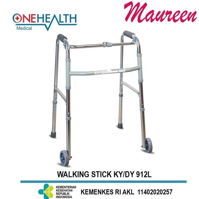 Walker Alat Bantu Jalan dengan RODA / Tongkat Bantu Jalan Walker RODA