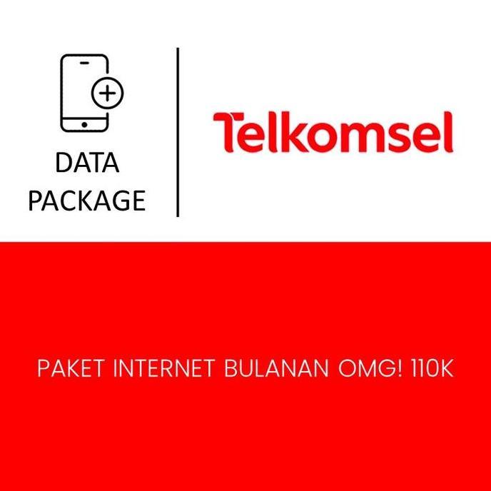 pela.store5 - paket mobile data telkomsel omg 110k - internet bulanan