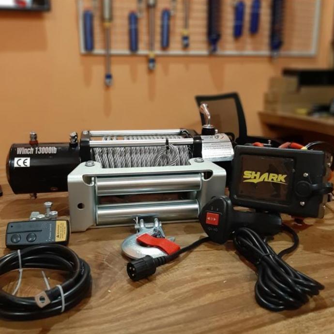 Bnr Winch Turtle Shark 13000 Lbs 6Ton 6.6 Hp