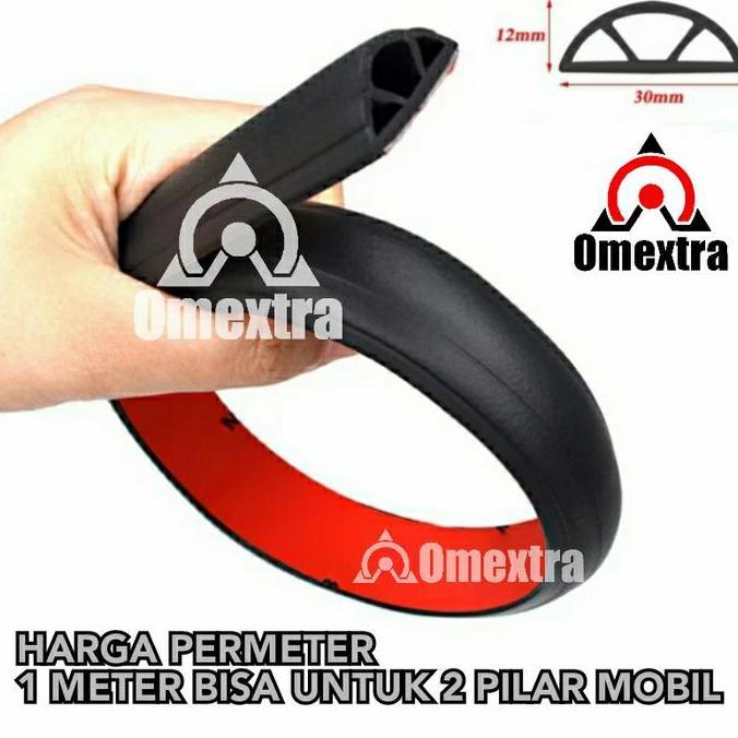 Napalisenda - Omextra Peredam Suara Pilar Mobil Karet Seal Strip Anti Noise