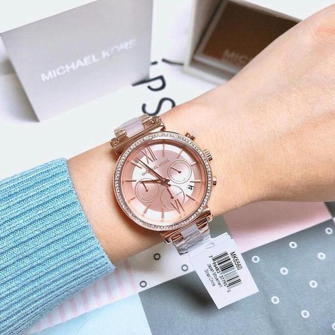 Ready Jam Tangan MK6560 Sofie 37mm Original