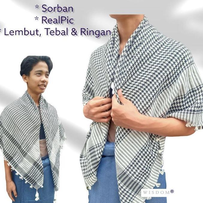 DV134 - SORBAN RUMBAI ARAB PREMIUM / SORBAN HAJI PREMIUM / SORBAN SANTRI NU / SORBAN TAKTICAL TERBAR