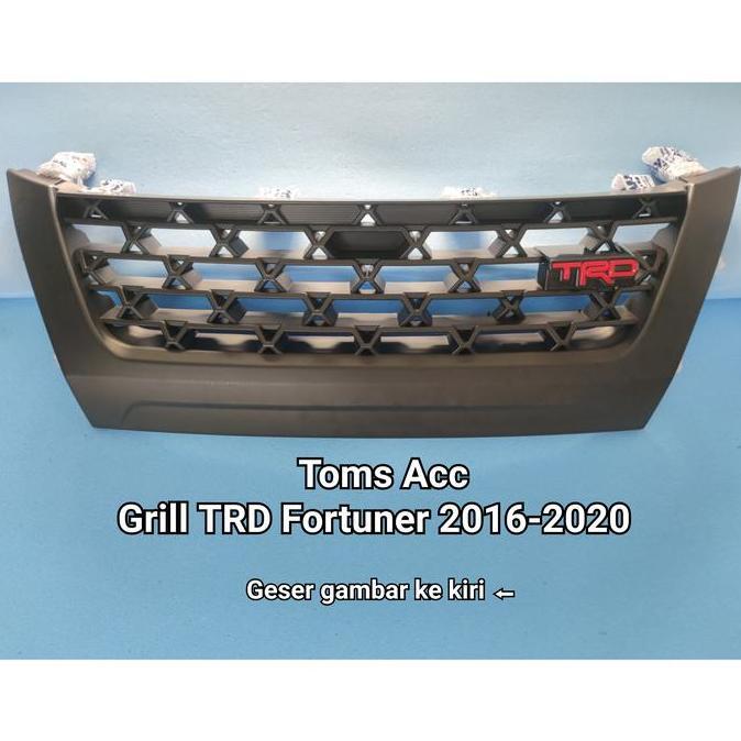 BEBAS ONGKIR - Grill Depan TRD Fortuner VRZ 2016 SRZ Front Grille Gril Toyota Thai