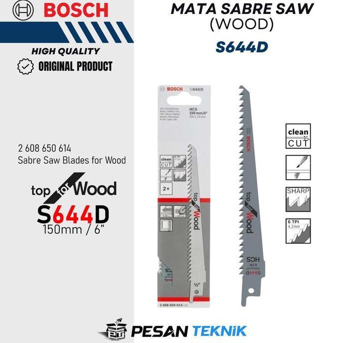 Mata Jig Saw kayu Gergaji Sabre wood RECIPROCATING SAW BOSCH S644D