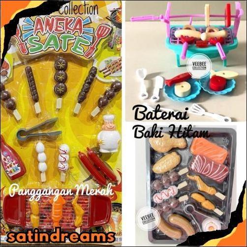 New Sale Mainan BBQ Set / mainan bbq anak/ mainan masak masakan anak/ BBQ main/ pretend play