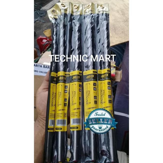 Jason Mata Bor Beton Panjang 14mm 30cm - Masonery Drill - Available