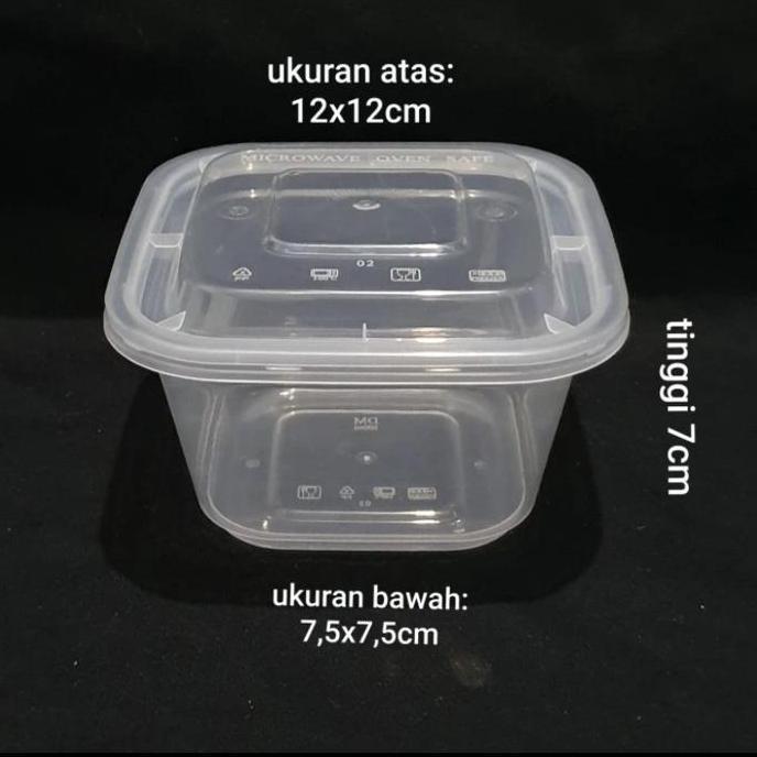 Thinwall DM 500ml Square / Thinwall DM 500ml Kotak