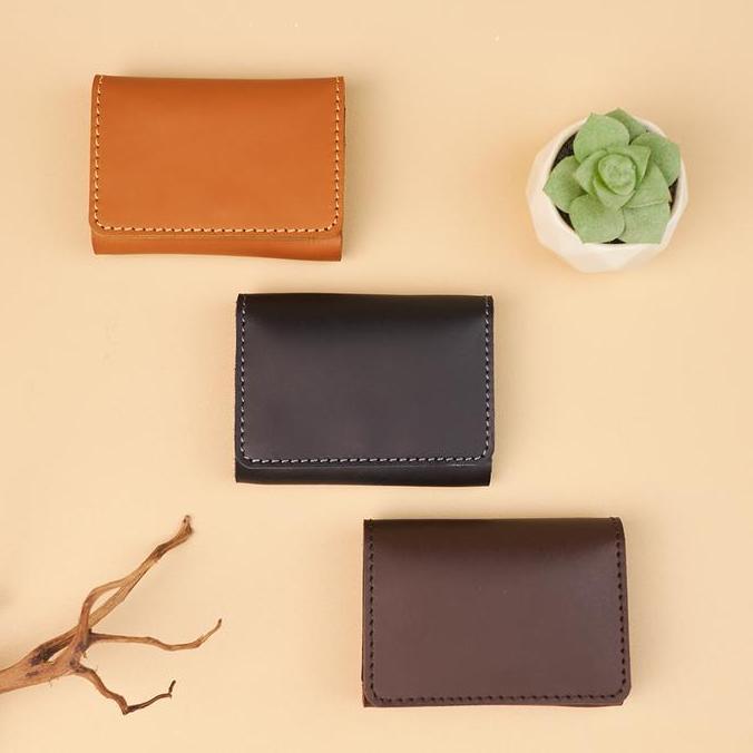 dompet kartu tempat kartu nama kulit SMR