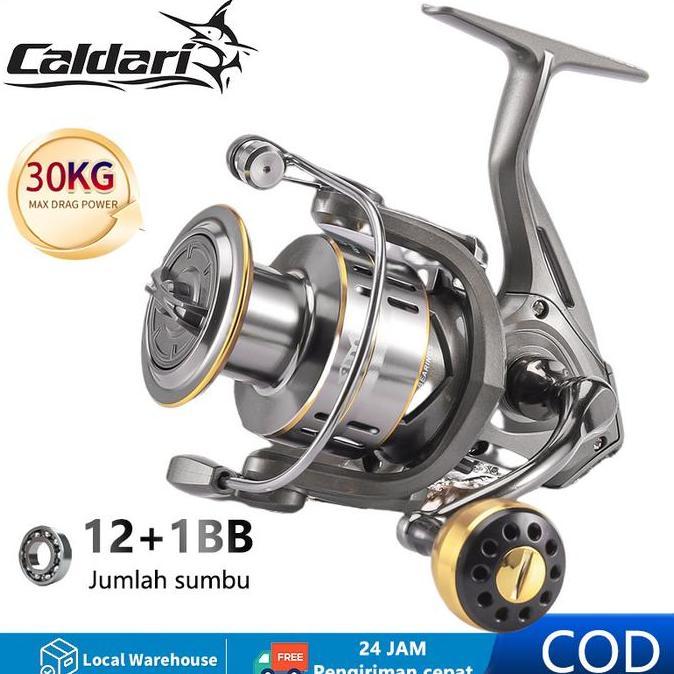 Metal Pancing Reel  Pancing Murah Jigging Reel Alat Ikan Laut