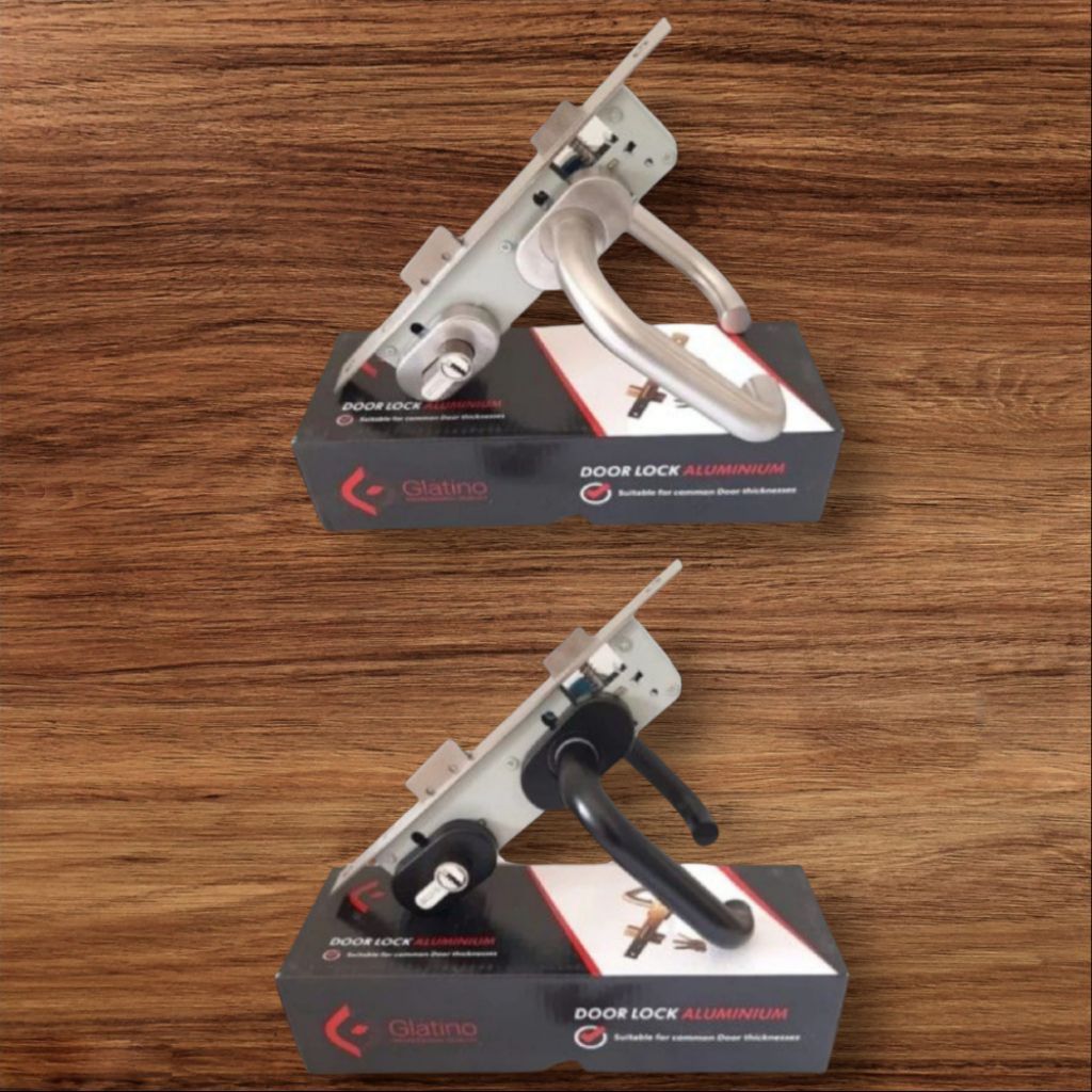 GLATINO - SLOT LEVER HANDLE KUNCI PINTU ALUMUNIUM GLT 201