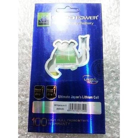 Hippo Baterai Ba750 Sony Xperia Arc S 2000 Mah