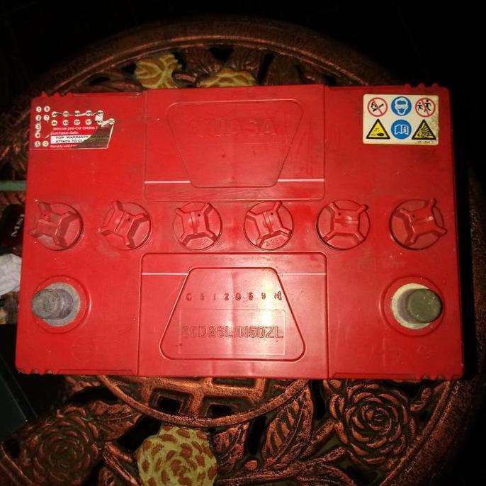 Aki Yuasa tukaran type 55D26L/N50ZL