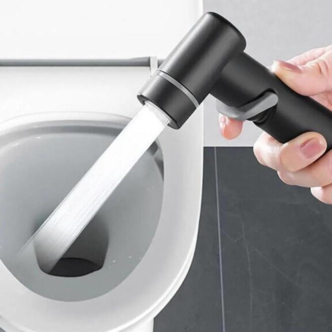 Fakinajayuuu - Home Jet Shower Toilet Set | Bidet Washer Water Spray Semprotan Cebok Lengkap Selang 
