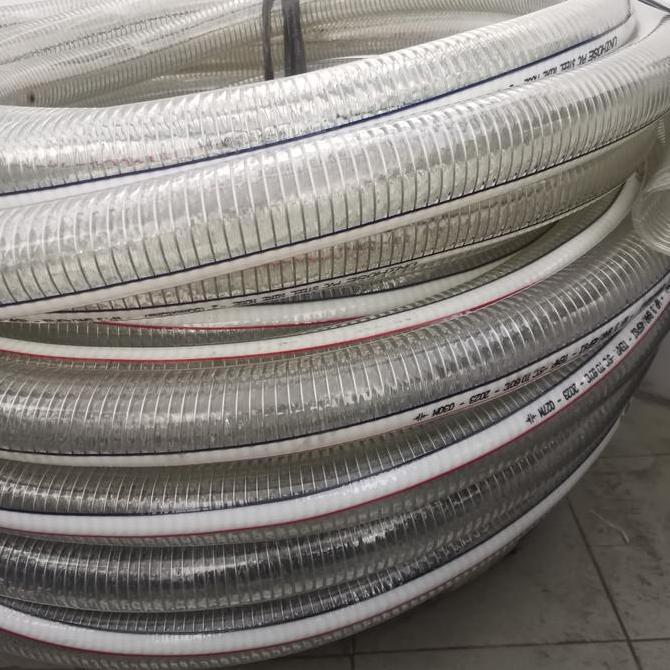 '' SPRING HOSE SELANG SPIRAL KAWAT 2 INCH BENING / PVC SPRING HOSE //