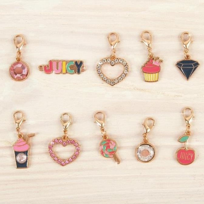MAKE IT REAL SET JUICY COUTURE PINK PRECIOUS BRACELET