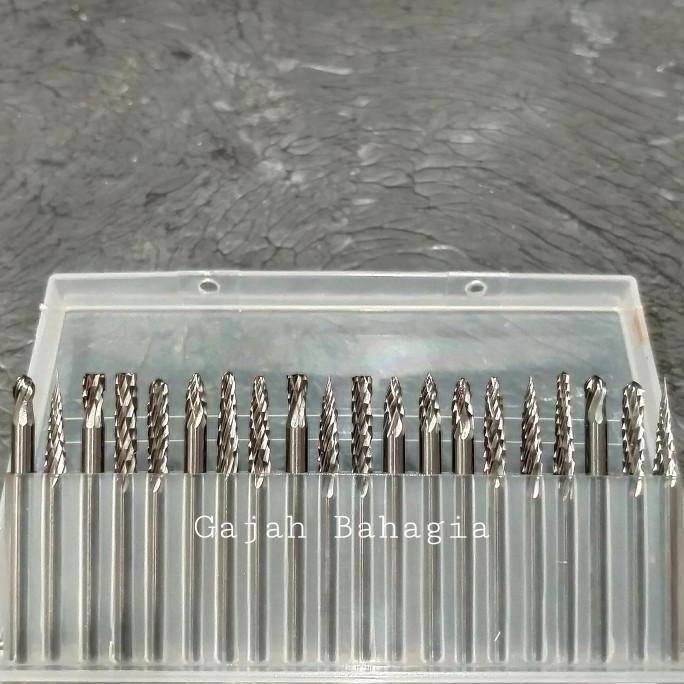 Mata tuner set 3mm Mata bor cun Mata cuner set 20 pcs ukir grafir