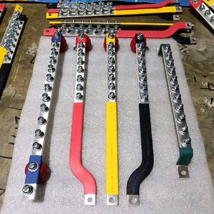 BUSBAR 315 RSTN+GROUND PANJANG 30CM UNTUK MCCB 30A/100A