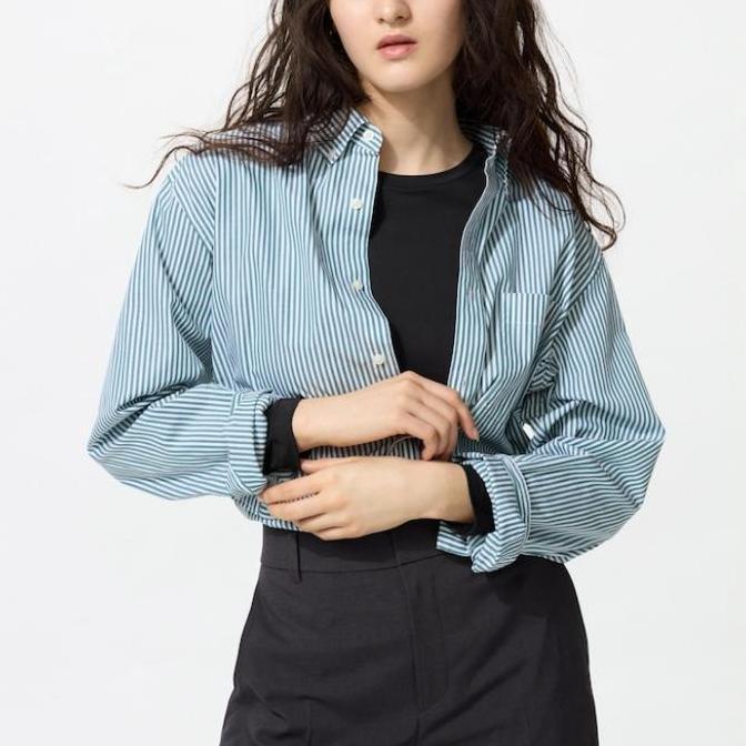 Kaos Manset AIRISM Tshirt Uv Protection Lengan Panjang UNIQLO original Jastip