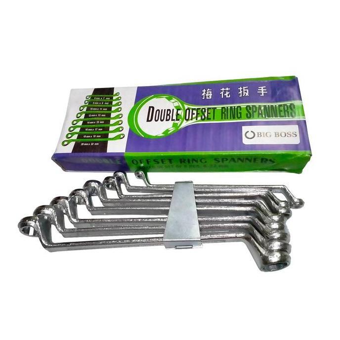 SU - Kunci Ring Set Fukung 6 - 22 mm / Kunci Double Offset Ring Fukung India