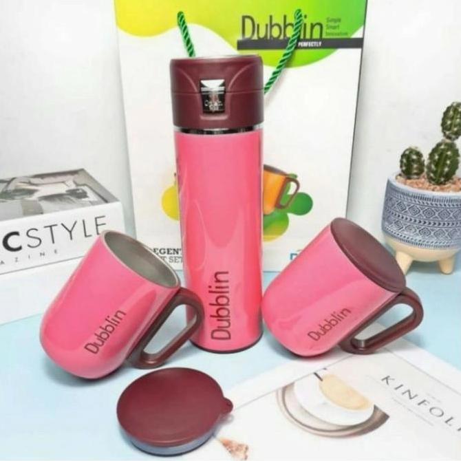 TERMURAH - MUG DUBBLIN REGENT GIFT SET 3/TERMOS DUBBLIN