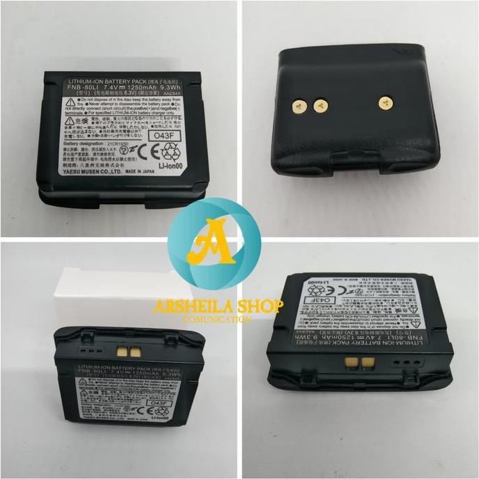 Sale Batre Ht Yaesu Vx 6R Vx3 R Fb 80 Li