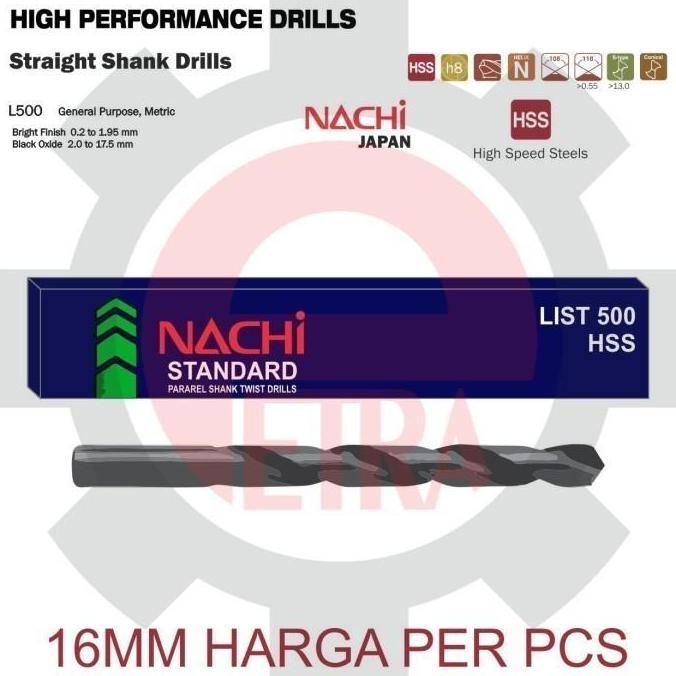 MATA BOR BESI NACHI 16 MM / MATABOR BESI NACHI 16MM ORIGINAL NACHI