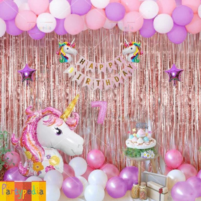 Dekorasi Ulang Tahun Tema Unicorn