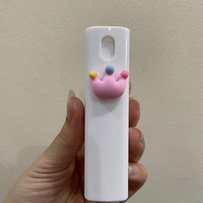 Botol spray mini portable 10ml motif kartun lucu untuk parfum
