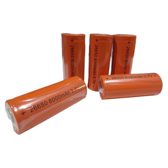 Baterai 26650 Rechargeable Baterai Senter 3.7 V baterai cas tahan lama