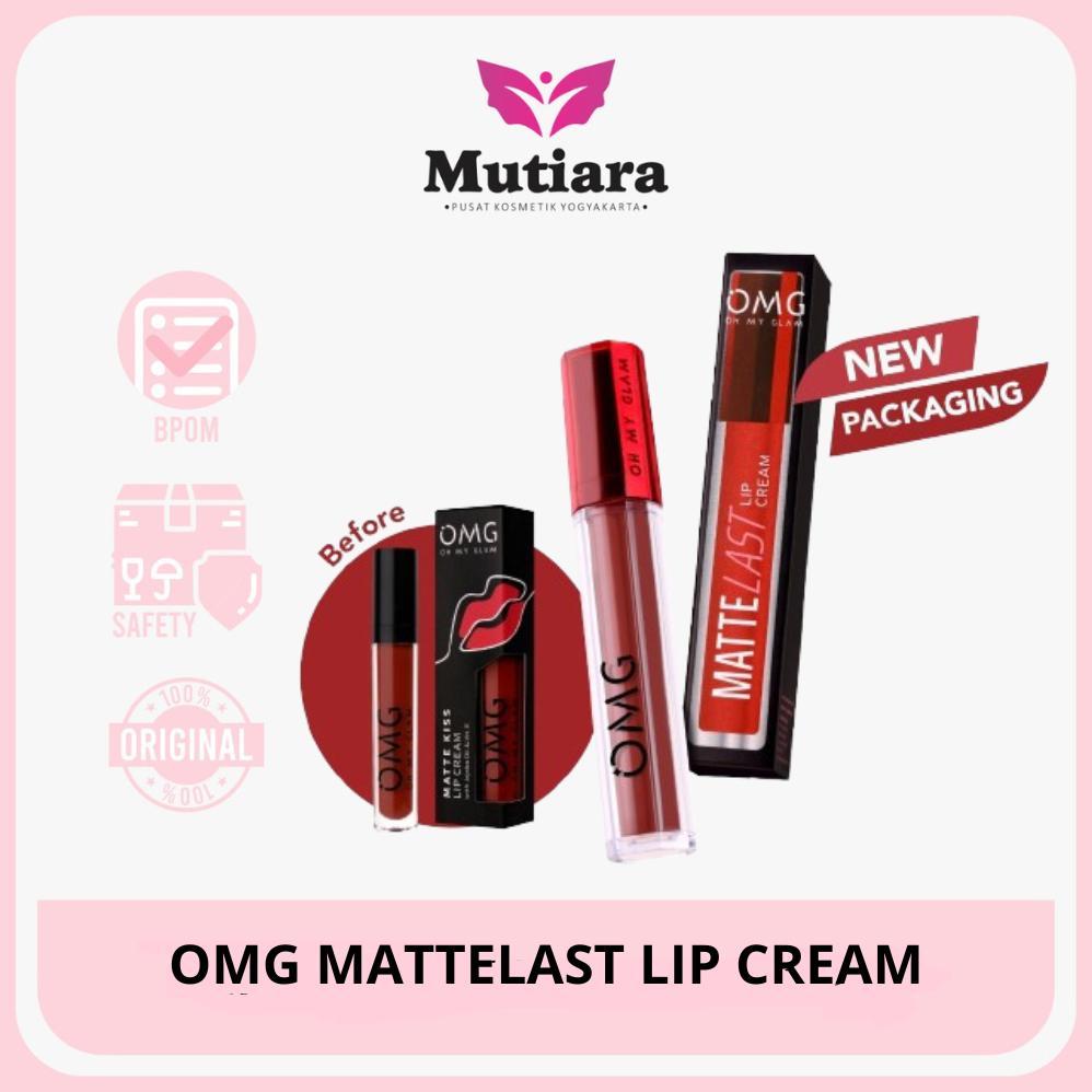 OMG Mattelast Lip Cream Matte Tahan Lama 12 Warna