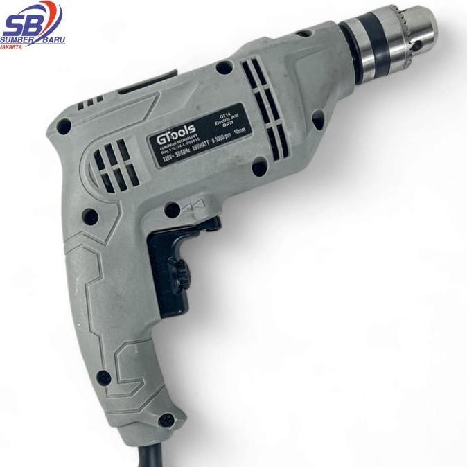 Mesin Bor Listrik 10 mm Bolak Balik 2 Arah GTOOLS GT14 Mesin Bor Besi Kayu Tembok Beton Murah 250 Wa