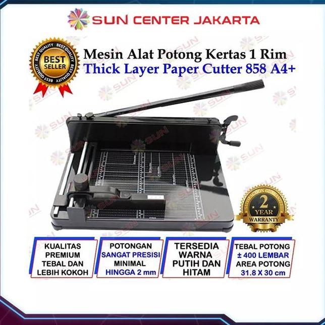 Alat Pemotong Kertas 1 Rim A4 Mesin Thi Layer R Cutter A4 858