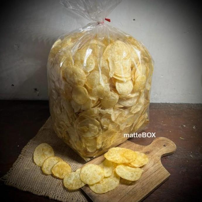 Keripik Kentang Orinal Asli Garut Curah Kiloan 1kg