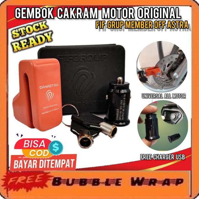 Gembok Cakram Sepeda Motor Fif Grup Member Off Astra