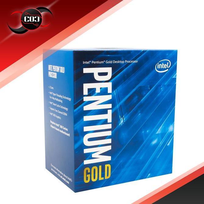 INTEL PENTIUM GOLD G5400 3.7GHZ - CACHE 4MB ORIGINAL DAN TERPERCAYA