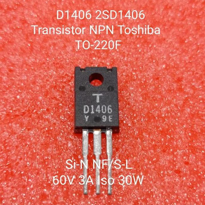 D1406 2SD1406 transistor NPN Toshiba