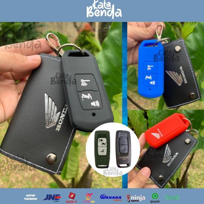 Sarung Remote Keyless Cover + Dompet STNK PCX/Vario 160/125/ADV/Scoopy