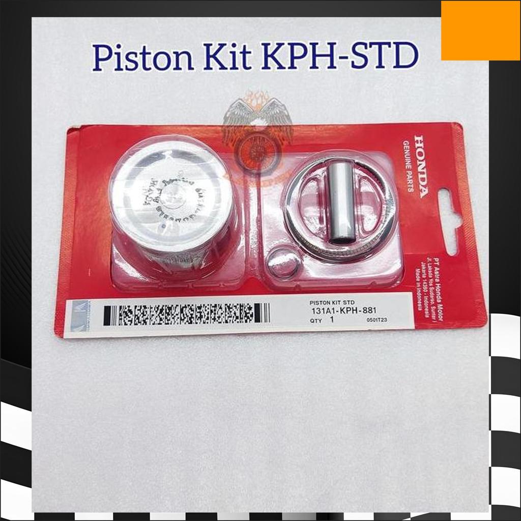 Piston Kit Ori Honda Kph Karisma Kirana Supra X 125 Karbu Seher Ring Asli Original Ahm Supra 125 Hel