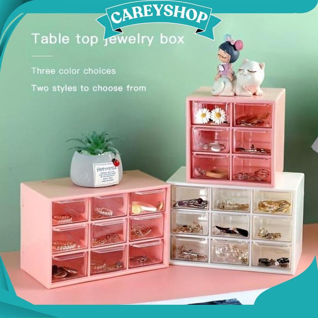 Kotak Laci / Rak Laci Penyimpanan / Laci Mini Serbaguna / Lemari Kotak Perhiasan / Rak Aksesoris Sek