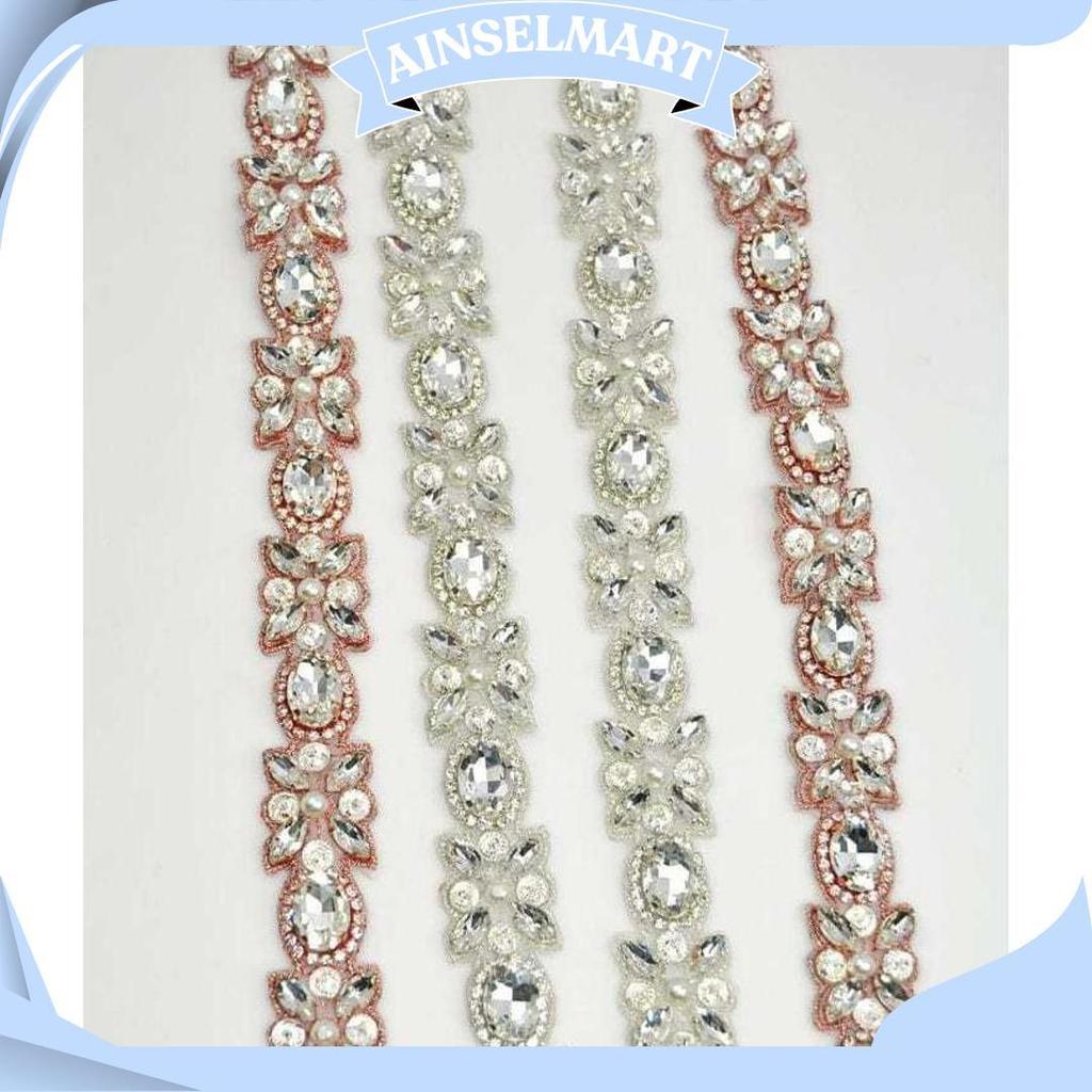 Drill Chain Diamond 1 Yard 91Cm / Diamond Chain String Per Yard / Diamond String Diamond Cangkang Ma