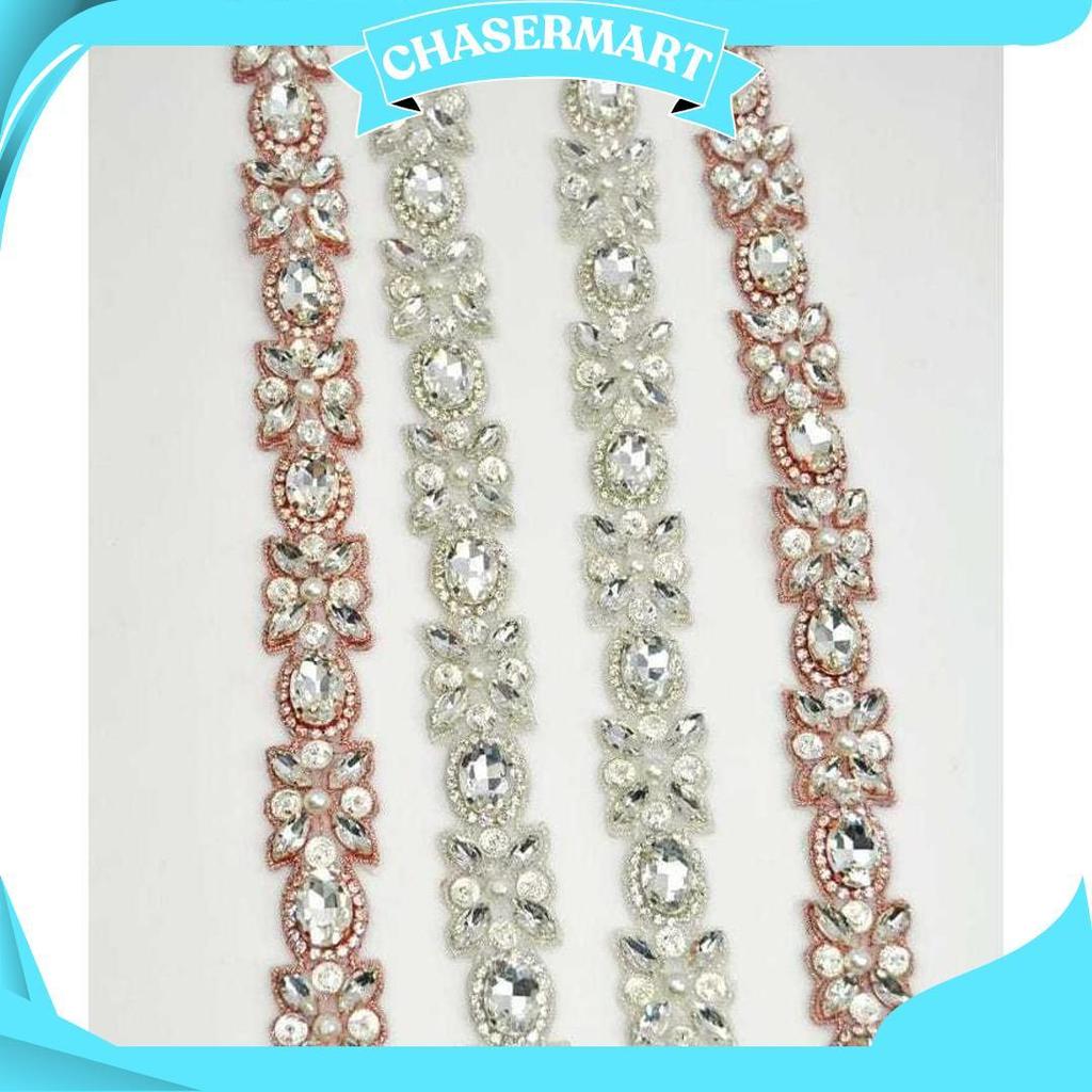 Drill Chain Diamond 1 Yard 91Cm / Diamond Chain String Per Yard / Diamond String Diamond Cangkang Ma
