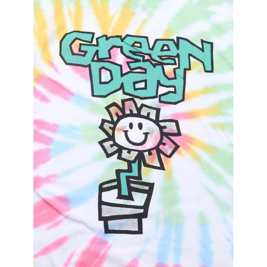 Kaos Baju Terbaru Pria Wanita Katun Band Musik GREEN DAY Flower Pot murah