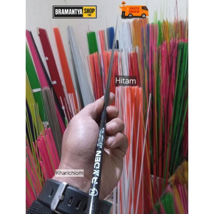 Premium Fiber Joran Pancing 130Cm Fiber Raden Banyak Pilihan Warna Fishing Rod Costum